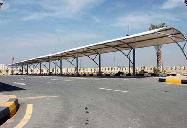 Car Shades And Parking