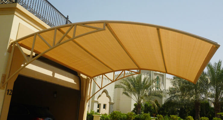 car parking shades dubai