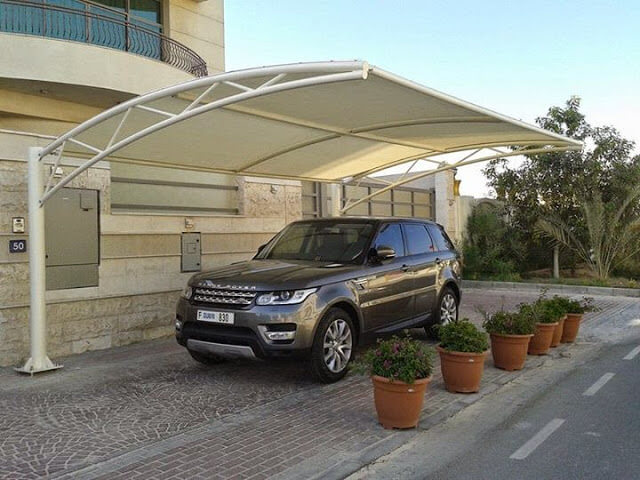 car parking shades suppliers in uae