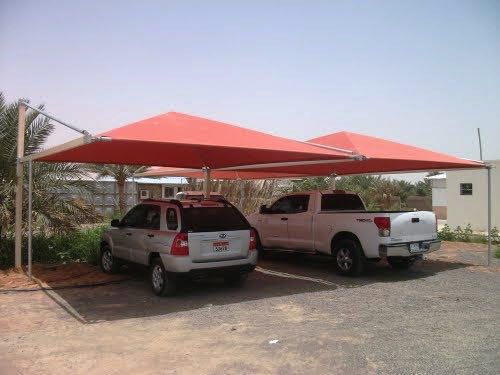 Pyramid Car Parking Shade Design