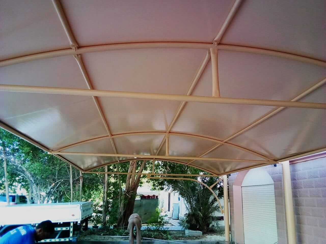 car parking shade designs dubai