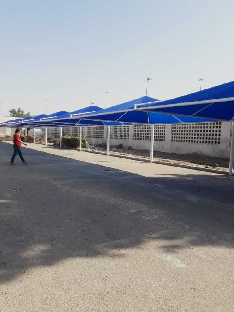 car parking shades design manufacturer dubai