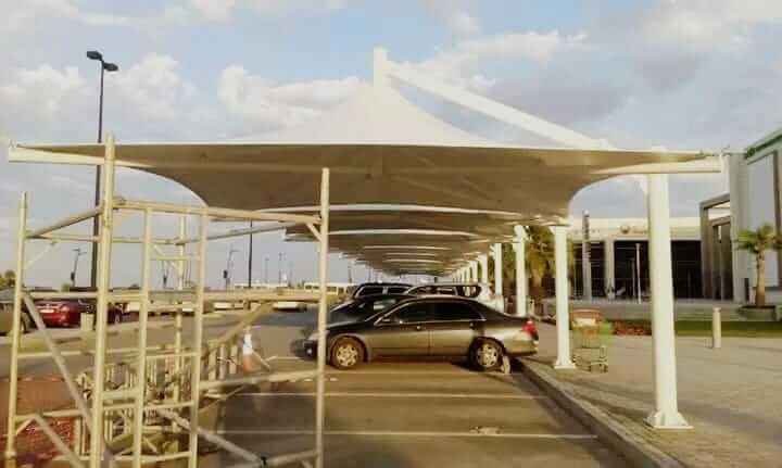 car parking shades design suppliers in abu dhabi