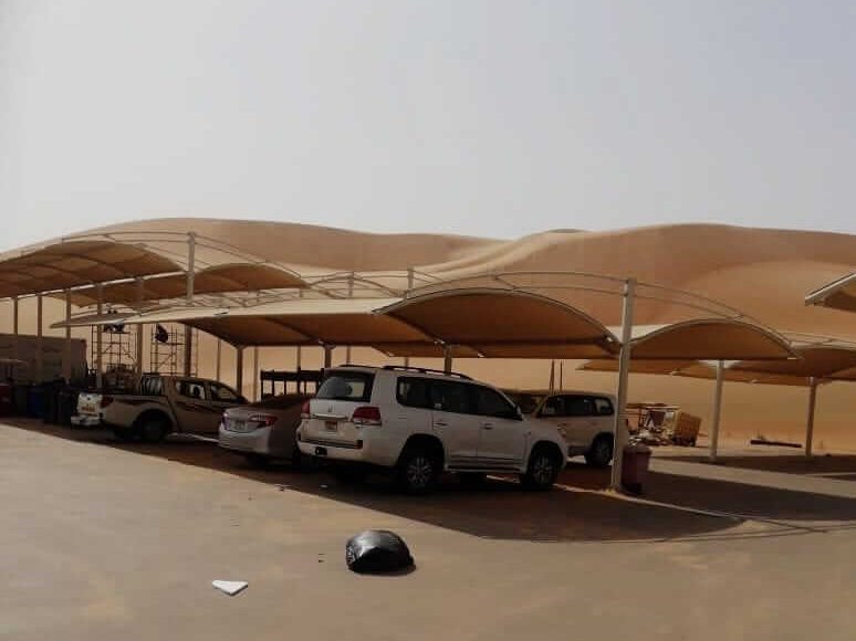 car parking shades supplier