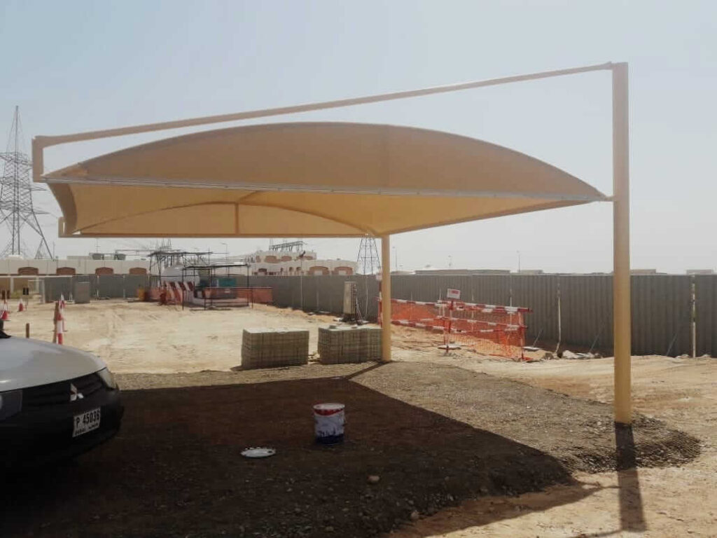 car parking shades suppliers dubai