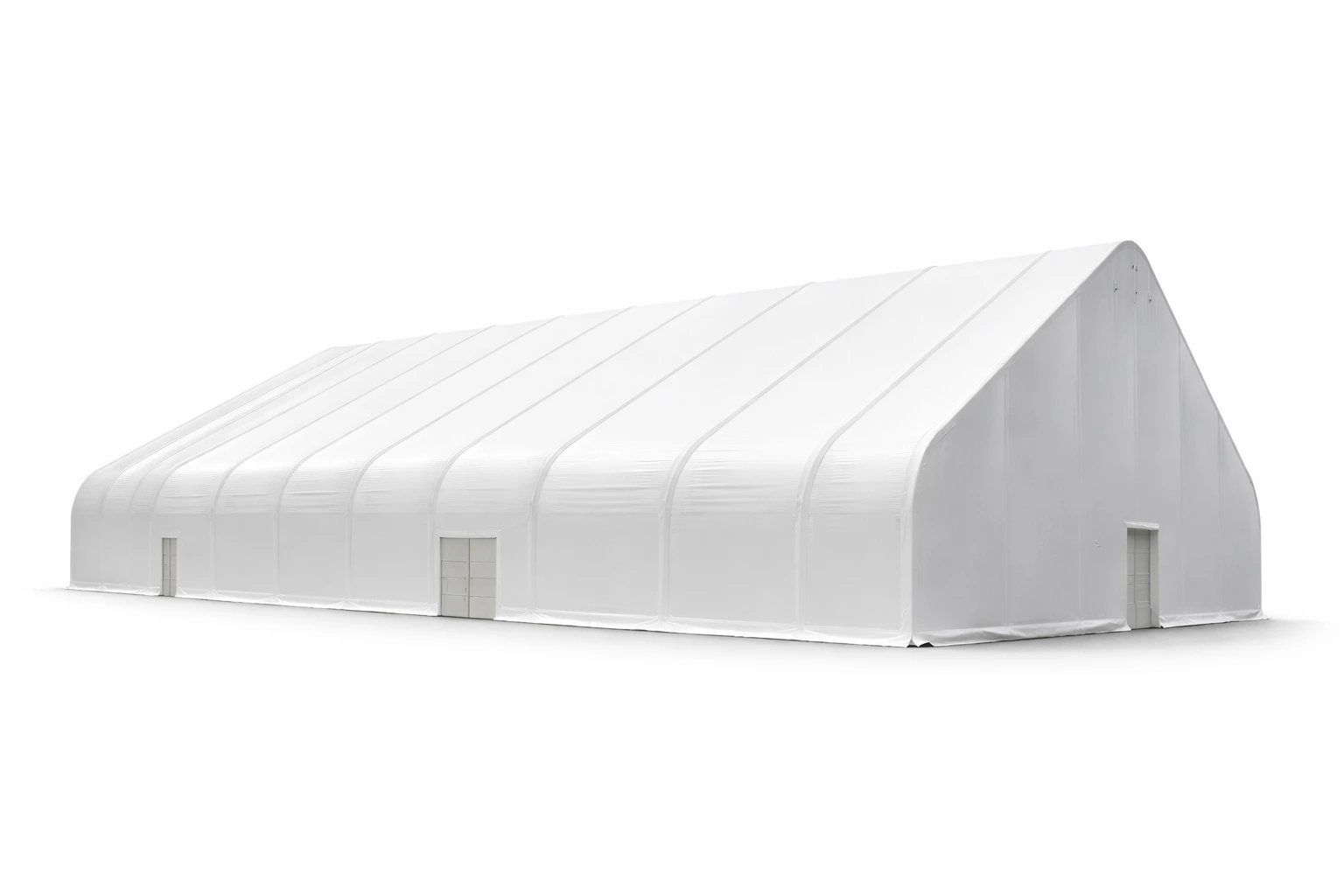 Industrial white PVC tent structure